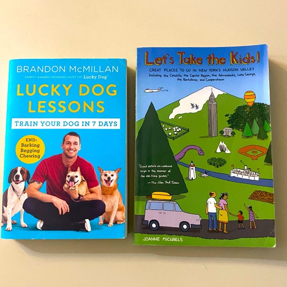 BUNDLE 2 Let’s Take the Kids Book & Lucky Dog Training:Train Your Dog in 7 Days - Picture 1 of 6